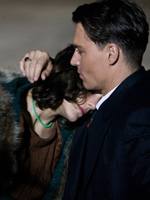 (from left) Marion Cotillard and Johnny Depp in Public Enemies