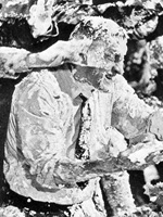George C. Scott in unused footage from Dr. Strangelove