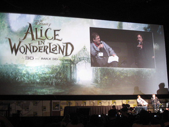 (from left) Patton Oswalt and Tim Burton at the 2009 San Diego Comic-Con International (from left) Patton Oswalt and Tim Burton at the 2009 San Diego Comic-Con International