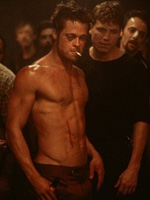 Brad Pitt in Fight Club