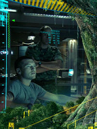 Sam Worthington in Avatar