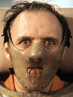 Anthony Hopkins in The Silence of the Lambs