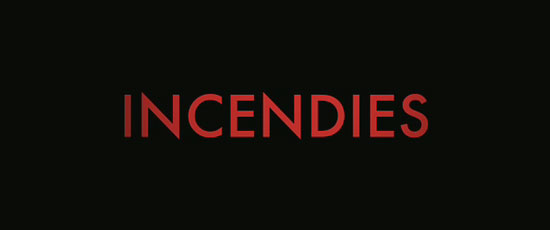 Incendies Trailer